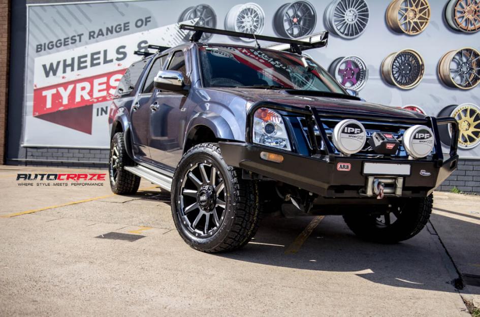 ISUZU DMAX GD05 MATTE BLACK MILLED ACCENTS