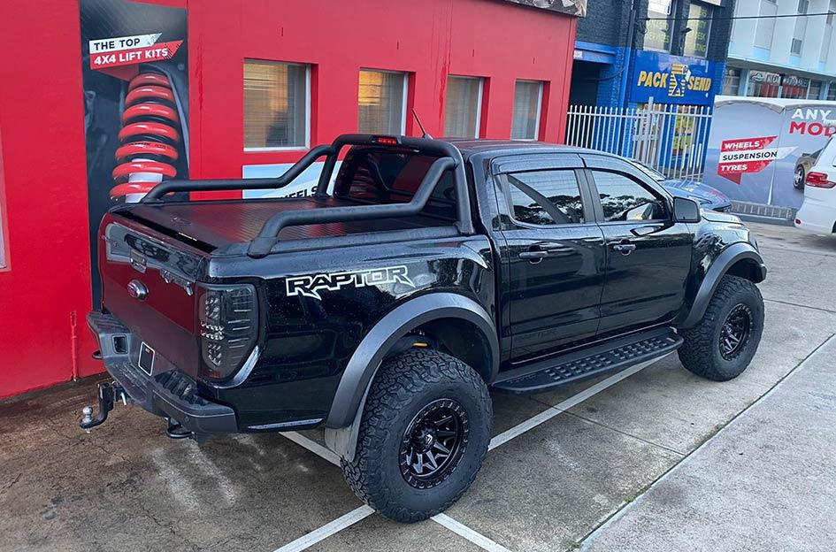 FORD RANGER RAPTOR COVERT MATTE BLACK