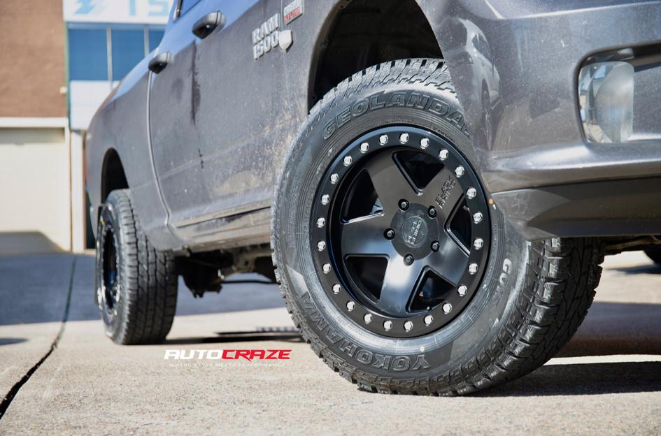 DODGE RAM CRAWLER MATTE BLACK