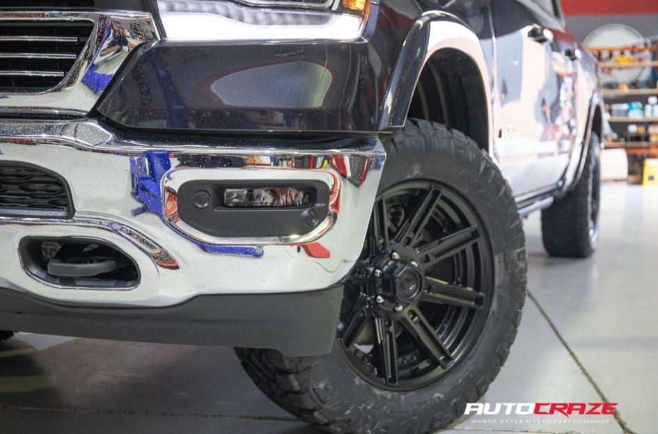 DODGE RAM ROGUE MATTE BLACK