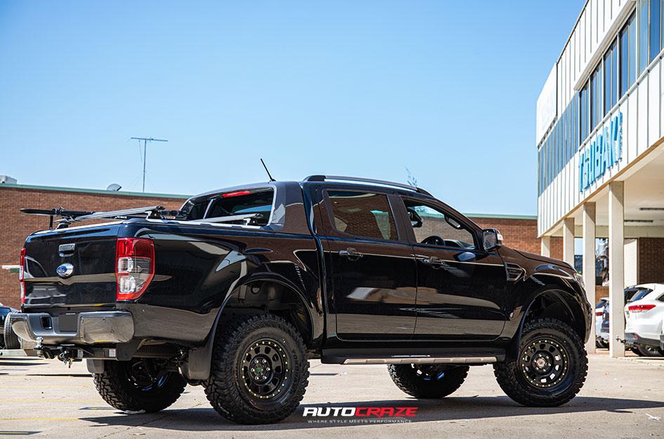 FORD RANGER D LOCKER BLACK