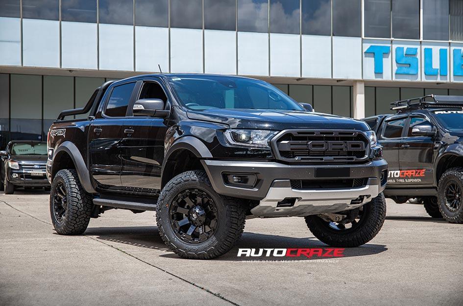 FORD RANGER RAPTOR AMBUSH MATTE BLACK