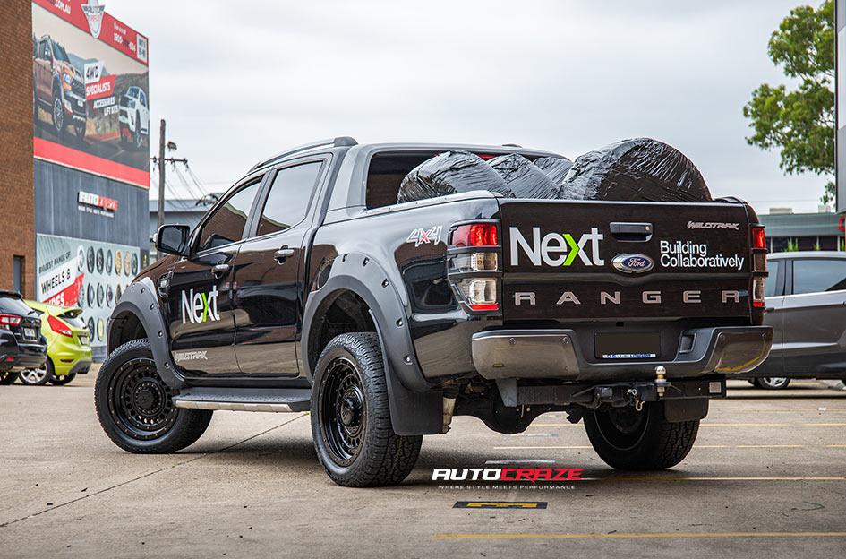 FORD RANGER PANZER XD SATIN BLACK