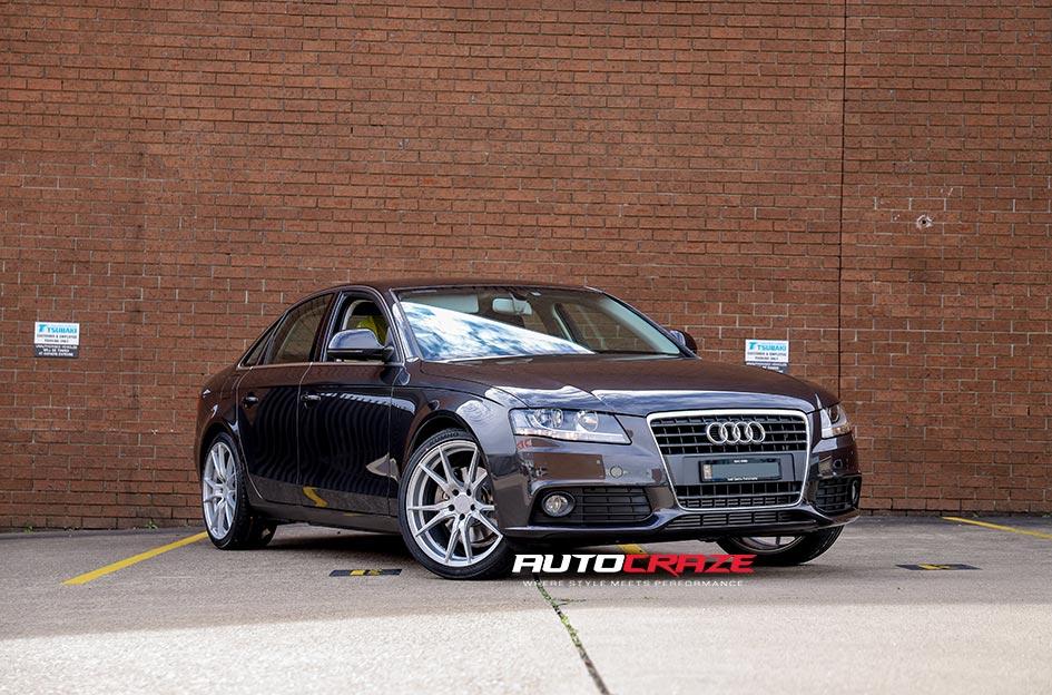 AUDI A4 2003 ONWARDS SF06 SILVER MACHINED FACE