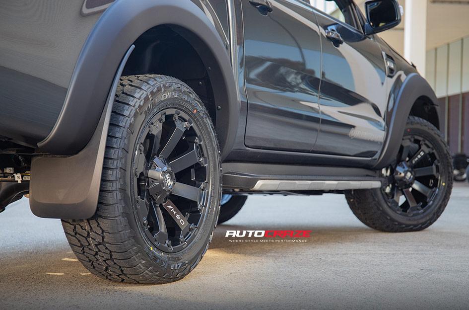 FORD RANGER AMBUSH MATTE BLACK