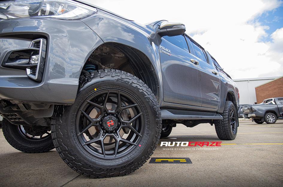 TOYOTA HILUX 4WD SABBATH MATTE BLACK
