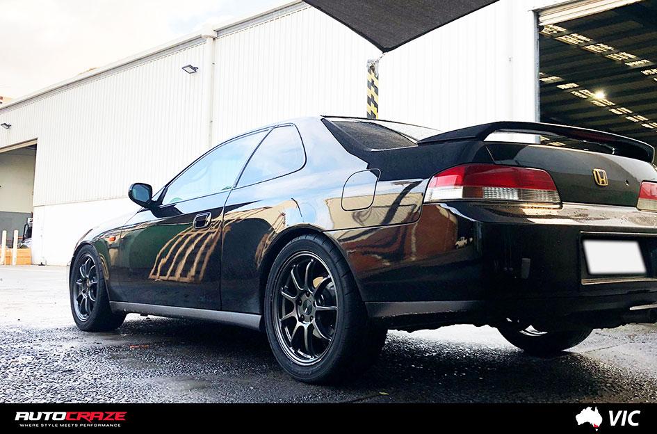 HONDA-PRELUDE-ENKEI-PF09-MATTE-DARK-GUN-METALLIC