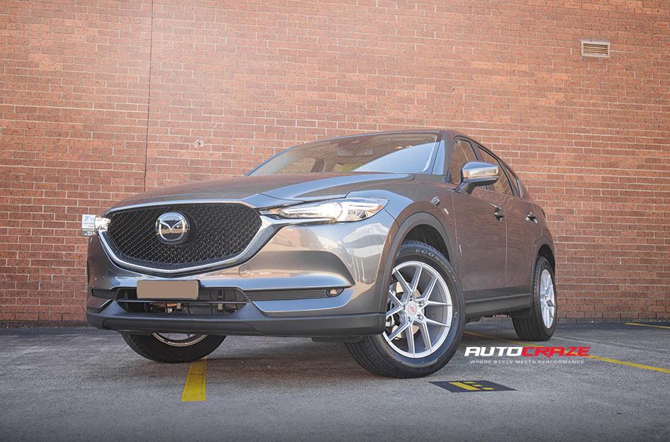 MAZDA CX5 IFG39 SILVER MACHINED FACE