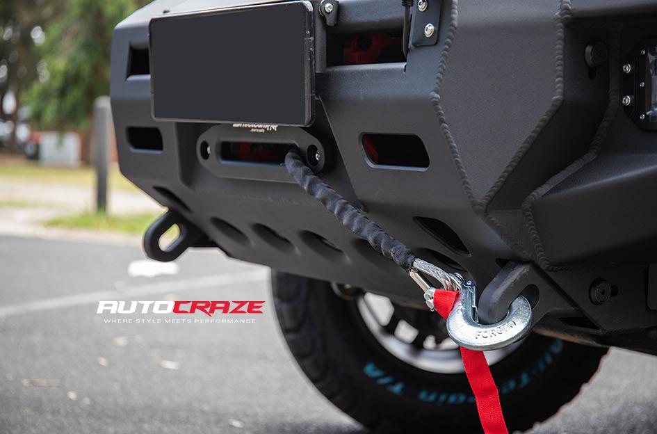 MITSUBISHI TRITON KM544 MESA SATIN BLACK GLOSS BLACK LIP