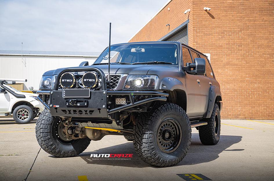 NISSAN PATROL PANZER XD SATIN BLACK