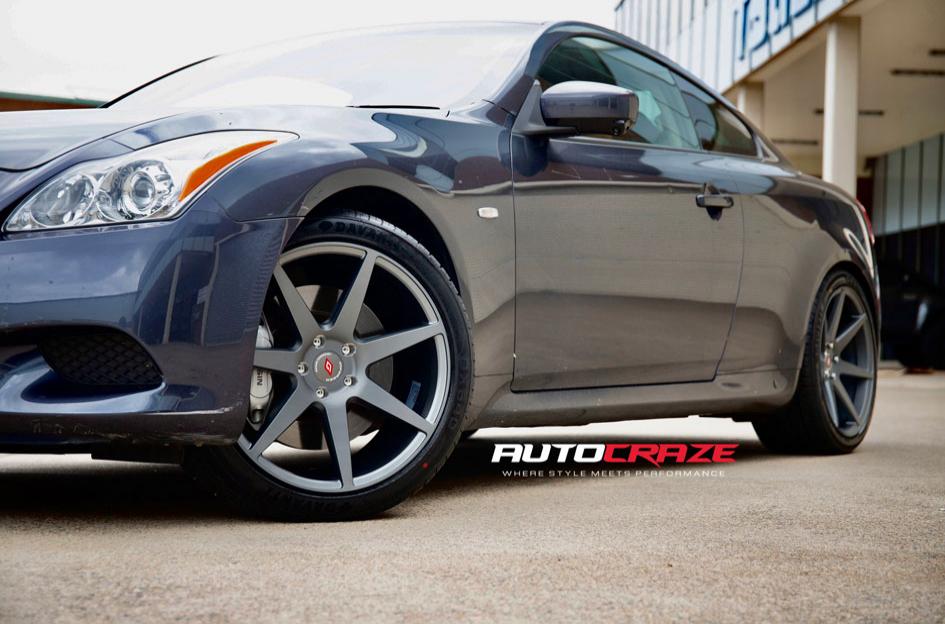 NISSAN SKYLINE 350GT IFG13 MATTE GUNMETAL 