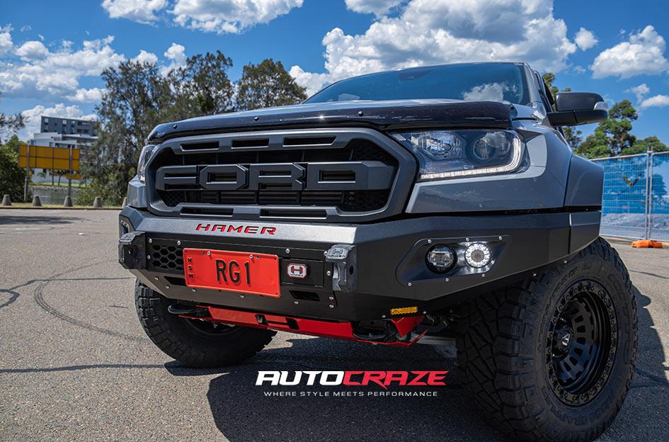 FORD RANGER RAPTOR ZEPHYR MATTE BLACK