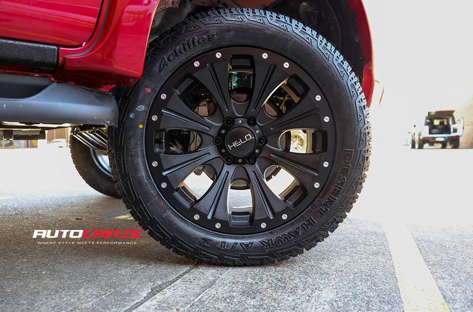 TOYOTA HILUX N80 4WD HE901 SATIN BLACK
