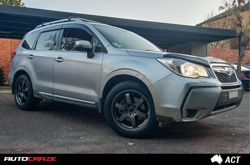SUBARU FORESTER DRIFTER GUN METAL MATTE