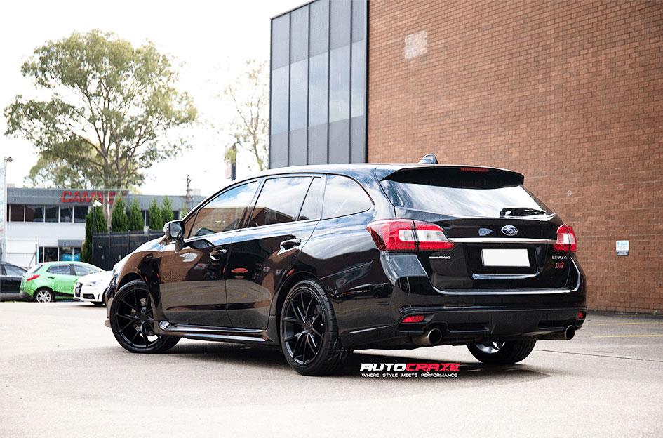 SUBARU LEVORG MISANO MATTE BLACK