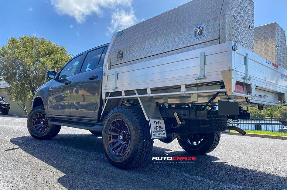 TOYOTA HILUX N80 4WD BLITZ GLOSS BLACK