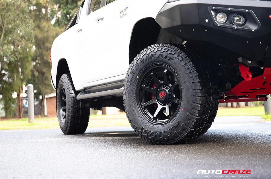 TOYOTA HILUX N80 4WD GRAPPLER SATIN BLACK