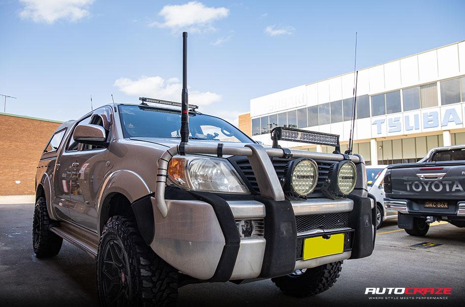 TOYOTA HILUX 4WD SABBATH MATTE BLACK