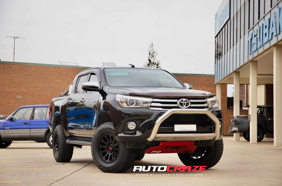 TOYOTA HILUX N80 4WD VICTIM MATTE BLACK