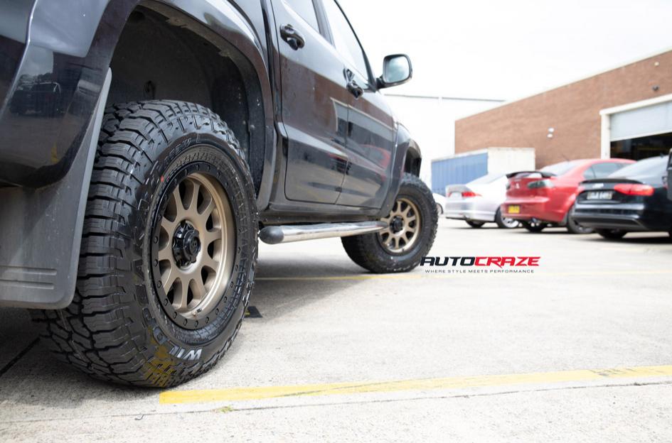 VOLKSWAGEN AMAROK HURRICANE SATIN BRONZE BLACK LIP