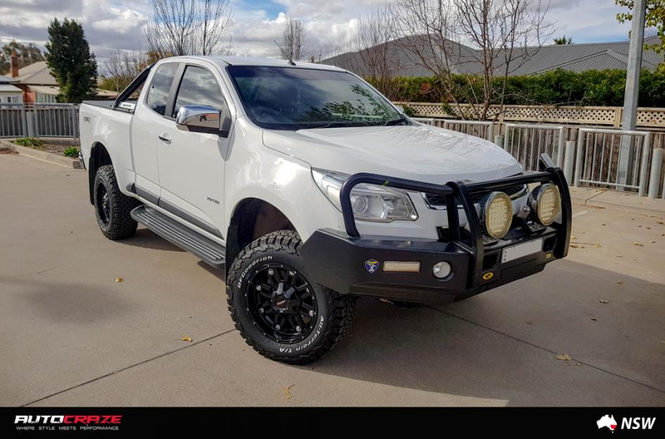 HOLDEN COLORADO BEAST SATIN BLACK