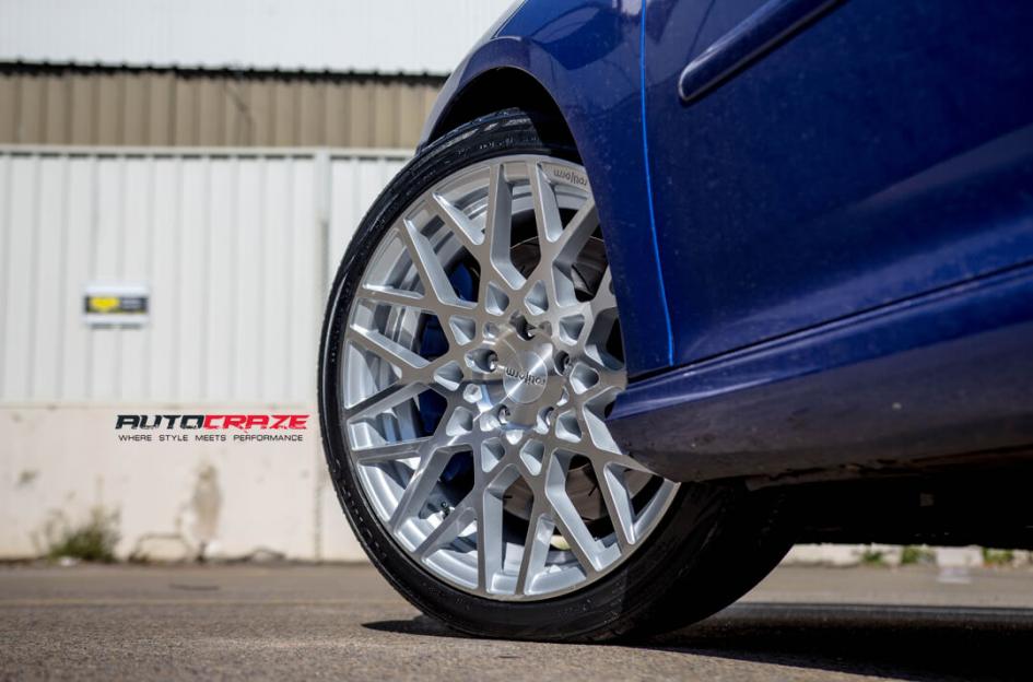 VOLKSWAGEN GOLF BLQ SILVER MACHINED