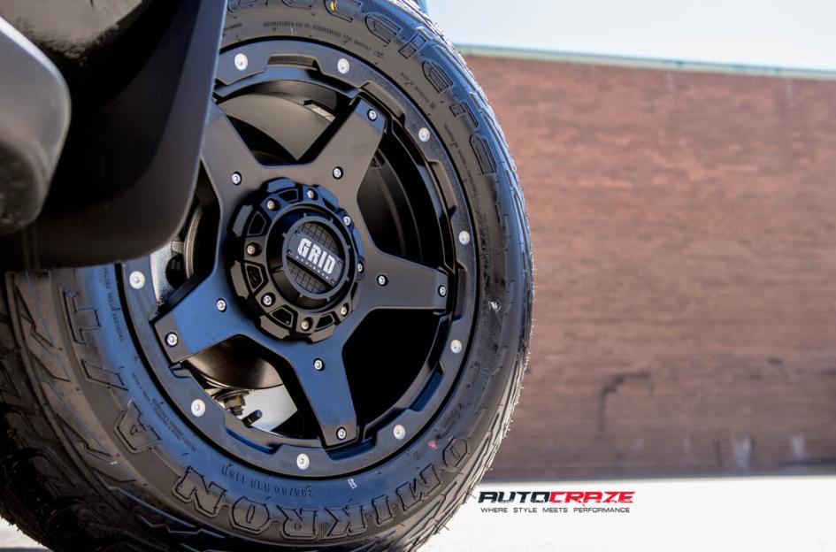 FORD RANGER GD04 MATTE BLACK