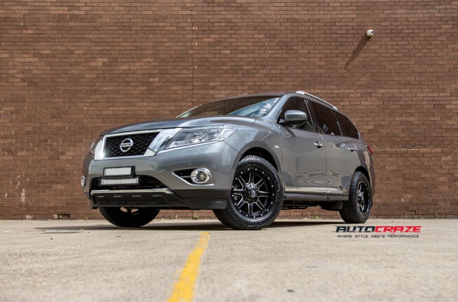 NISSAN PATHFINDER MAVERICK GLOSS BLACK MILLED ACCENTS
