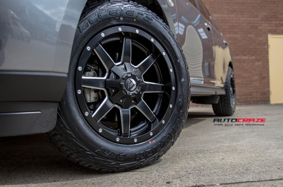 NISSAN PATHFINDER MAVERICK GLOSS BLACK MILLED ACCENTS