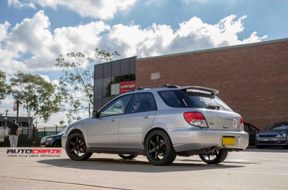 SUBARU IMPREZA REPLAY FLAT BLACK