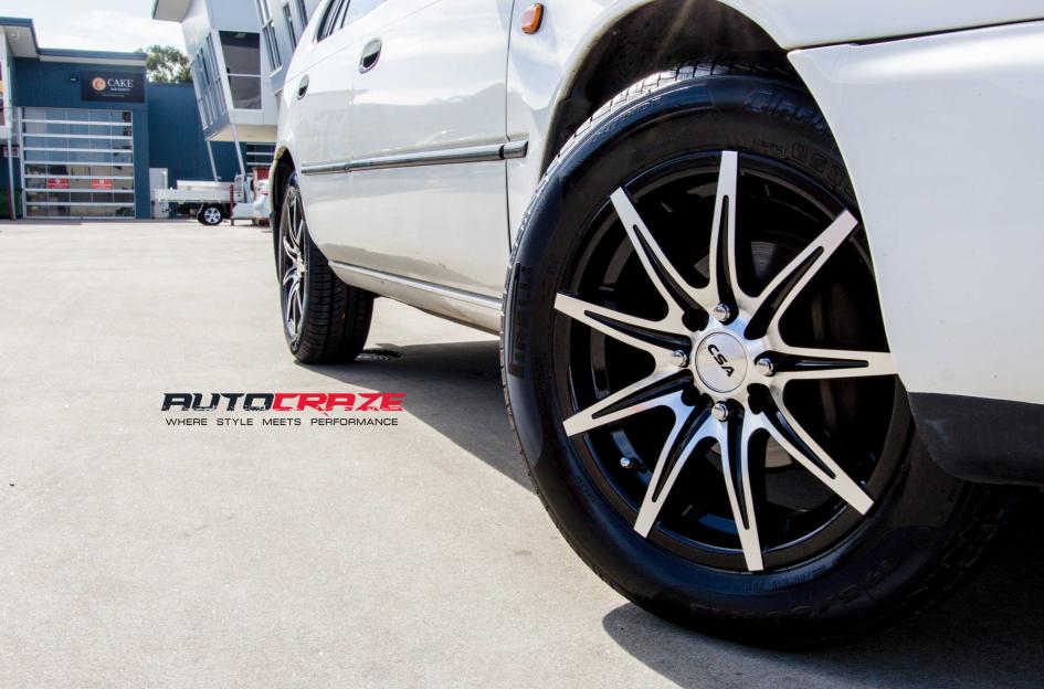 TOYOTA COROLLA INSTINCT BLACK MACHINED FACE