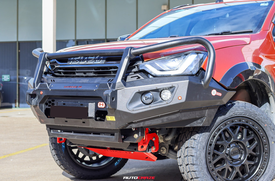 ISUZU D-MAX KMC GRS SATIN BLACK