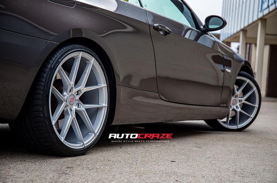 BMW 335I IFG39 SILVER MACHINED FACE
