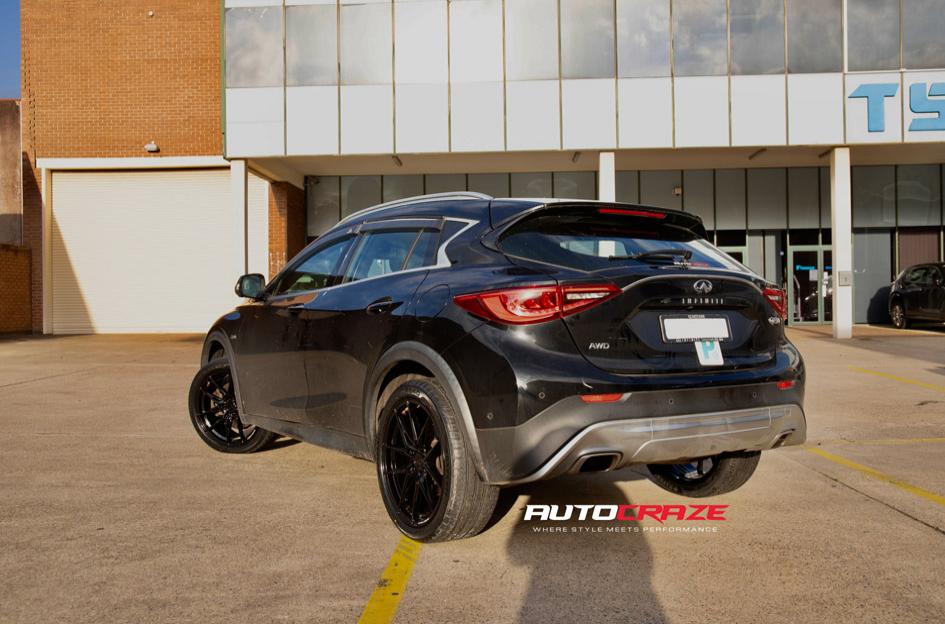 INFINITI QX30 TOXIN GLOSS BLACK