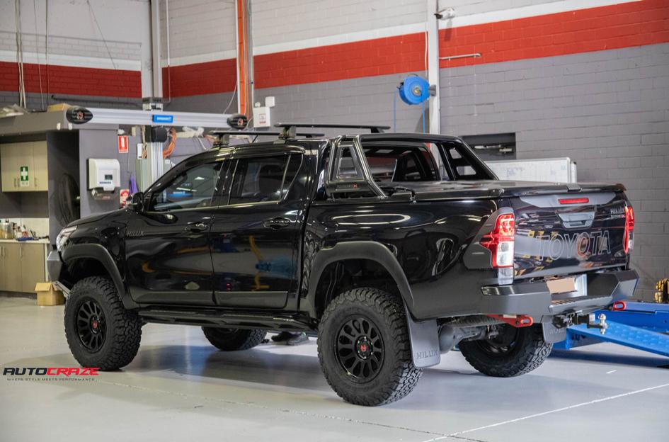 TOYOTA HILUX N80 RUGGED X VICTIM MATTE BLACK
