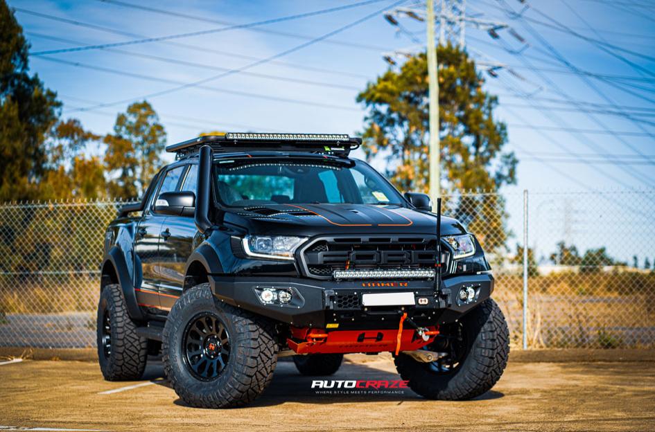 FORD RANGER RAPTOR NOMAD VICTIM MATTE BLACK