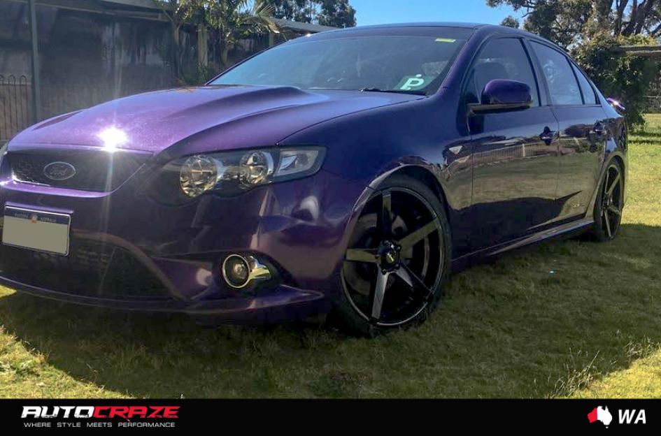 FORD FALCON HOSTILE GLOSS BLACK