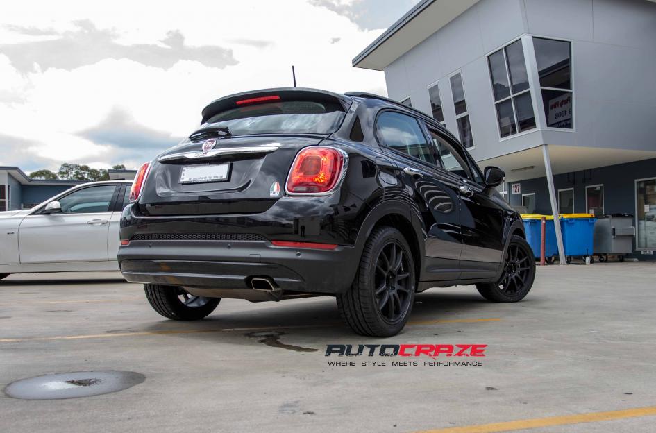 FIAT 500X CR TEK SATIN BLACK