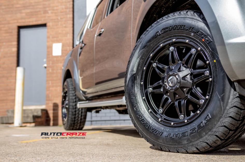 NISSAN NAVARA HOSTAGE MATTE BLACK