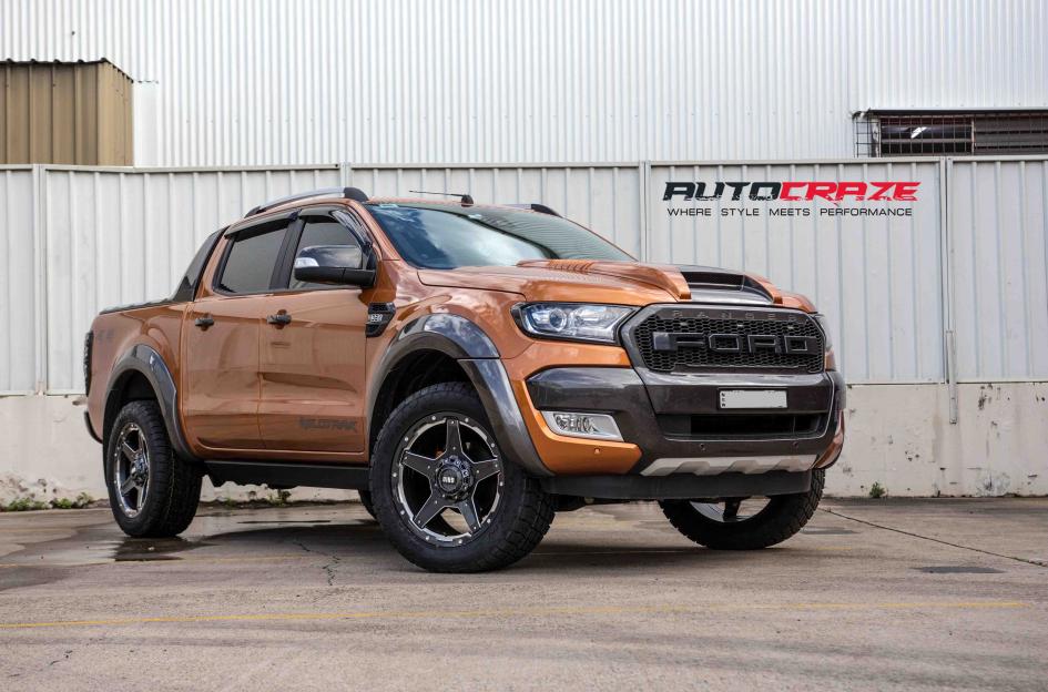 FORD RANGER GD04 GRAPHITE WITH MILLED ACCENTS 6