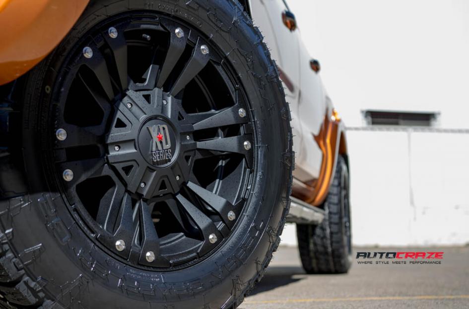 FORD RANGER MONSTER XD 2 MATTE BLACK