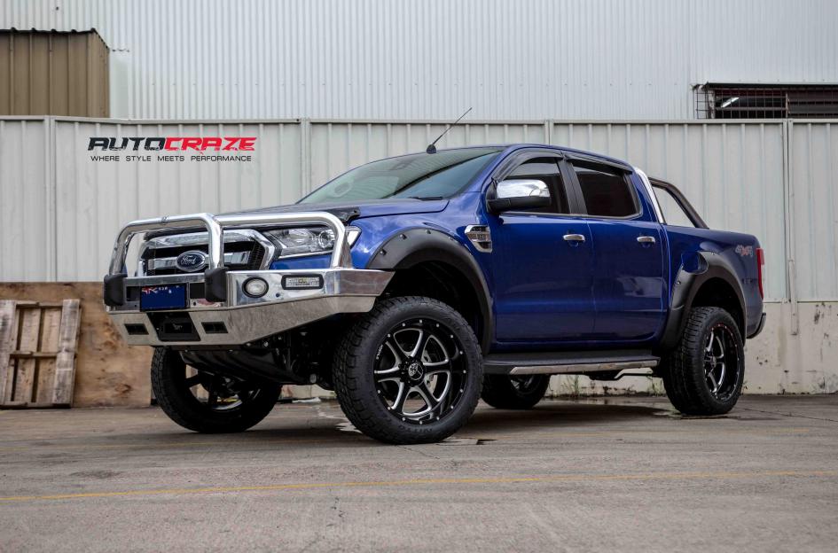 FORD RANGER EXILE SATIN BLACK MILLED ACCENTS