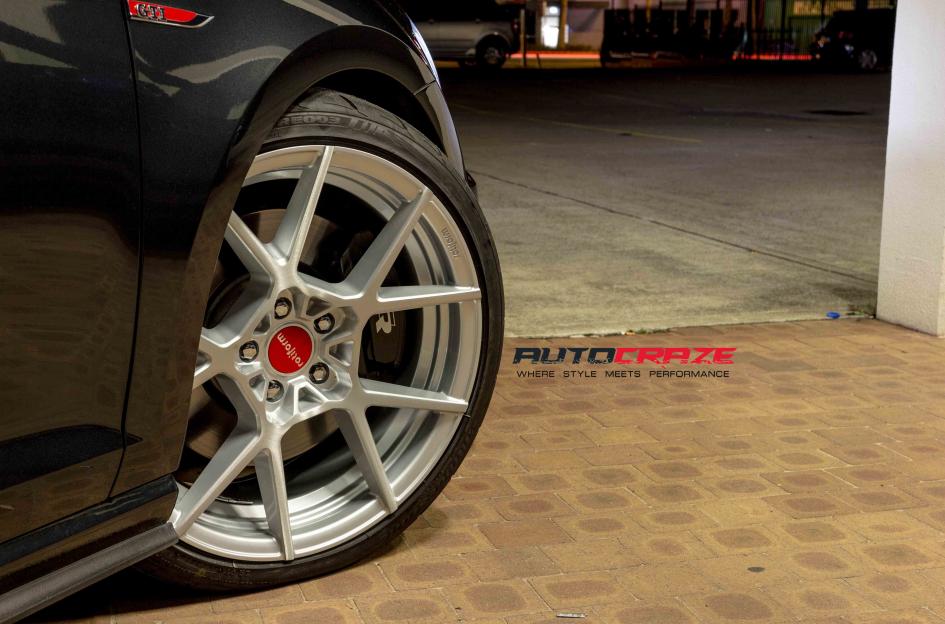 VOLKSWAGEN GOLF KPS BRUSHED WITH SILVER LIP