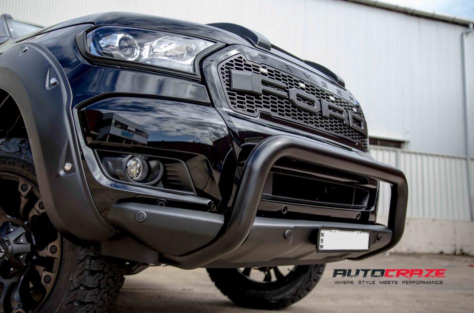 FORD-RANGER-VAPOR-BLACK-MACHINED-WITH-DARK-TINT