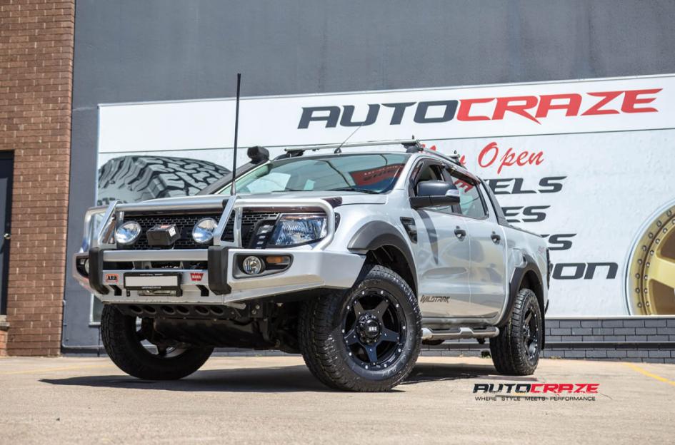 FORD RANGER GD04 MATTE BLACK