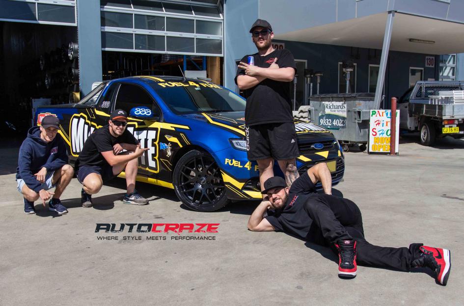 FORD FALCON M SPEC MATTE BLACK