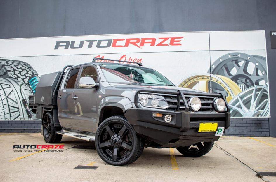 VOLKSWAGEN AMAROK ROCKSTAR XD 2 MATTE BLACK