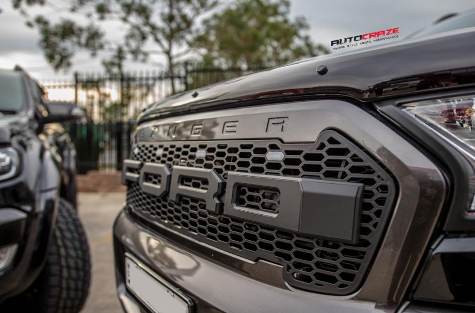 FORD RANGER GD03 GLOSS BLACK MILLED ACCENTS 7
