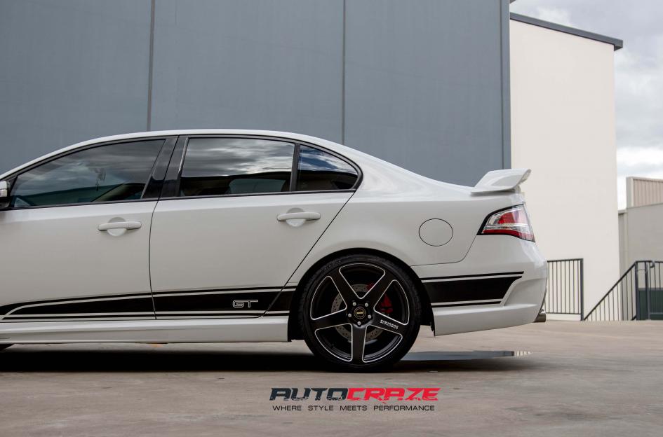 FORD FALCON FRCS MATTE BLACK MILLED ACCENTS