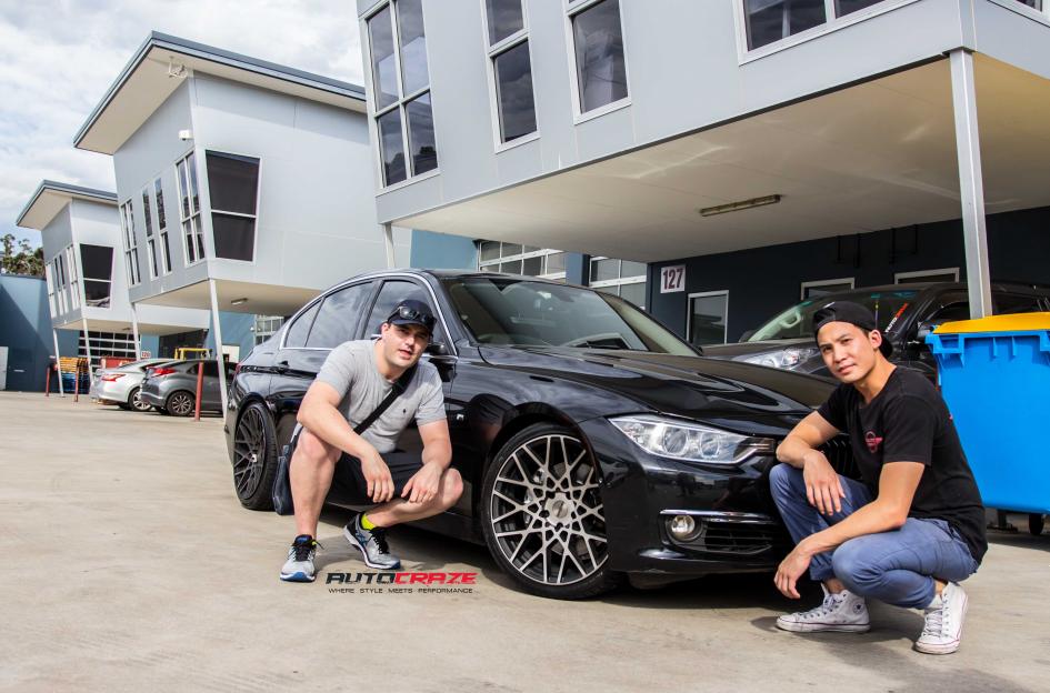 BMW 335I BLQ MATTE BLACK TINTED FACE